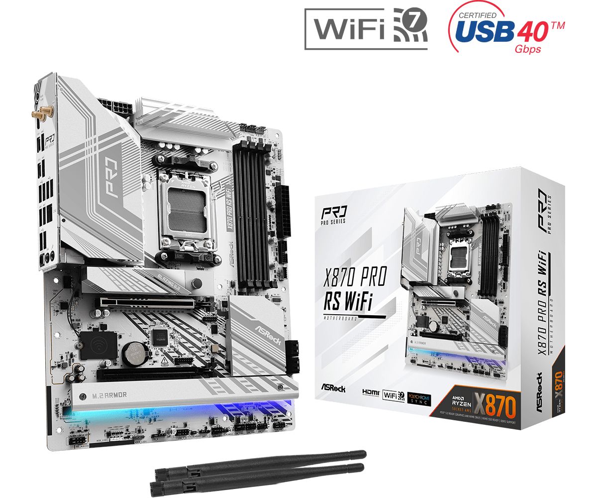 Płyta główna ASRock X870 Pro RS WiFi