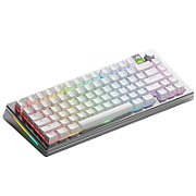 Glorious GMMK 3 Pro Wireless 75% Custom Gaming Keyboard - Pre-Built  ANSI (US)  Fox Switches  Silver