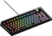 Glorious GMMK 3 Pro 75% Custom Gaming Keyboard - Pre-Built  ANSI (US)  Fox Switches  silver