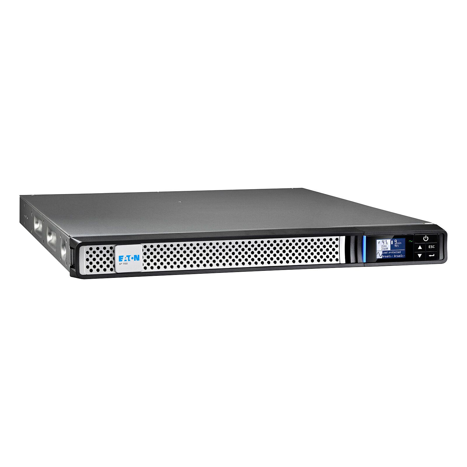 UPS Eaton 5P1150IRNG2, 1150 VA, 920 W, line-interactive, 6x C13, 1x C14, 1x USB, 6V/ 9 Ah Lead–acid maintenance-free, Rack 2U, Gri