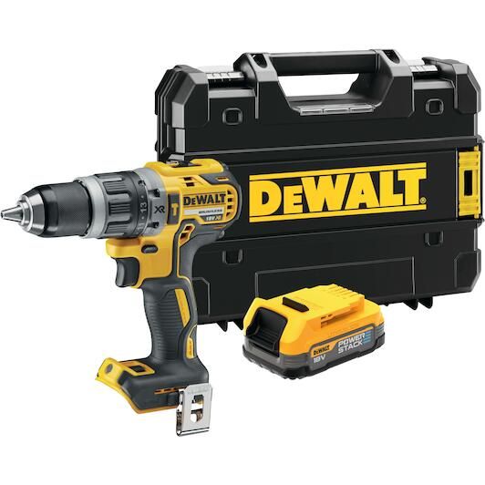 DEWALT. SCREWDRIVER UD.18V DCD796E1T 70/27Nm 1x1 7Ah POWERSTACK WITHOUT CHARGER  TSTAK
