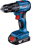 BOSCH. GSR 185-LI 2x2.0Ah 50/21Nm CASE