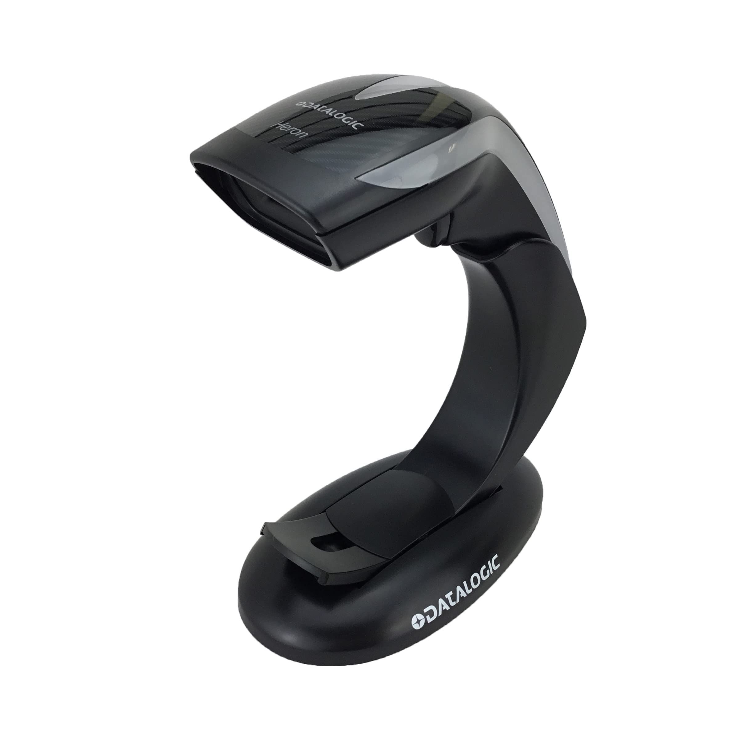 Heron HD3430 2D Scanner with Stand, Black