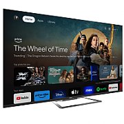 QLED TV HORIZON 4K-GTV 55HQ8590U/D, 55  QLED, 4K Ultra HD (2160p), Dolby Vision HDR / HDR10 / HLG, Digital TV-Tuner DVB- S2/T2/C, CME 800Hz, Googlecast + Google Assistant + BT, Contrast 3000:1, 350 cd/m2,1x LAN (RJ45), 1x CI+, 4x HDMI (v2.0), 2x USB (v2.0), 1x USB (v3.0), 1x AV IN(Mini), 1x AUX, 1x