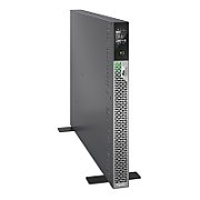 UPS APC SRTL3KRM1UIC, 3 kVA, 3000 W, on-line double-conversion, 3x C13, 2x C19, 1x RJ45, 1x USB, 50 V Lithium-ion, LCD, Tower/Rack 1U, Gri