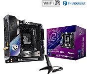 Placa de Baza ASROCK Z890I NOVA WIFI LGA1851, 2x DDR5, 1x HDMI 2x Intel Thunderbolt 4, 1x PCIE 5.0 x16, 4x M.2, 2x SATA 6GB/s, Mini-ITX