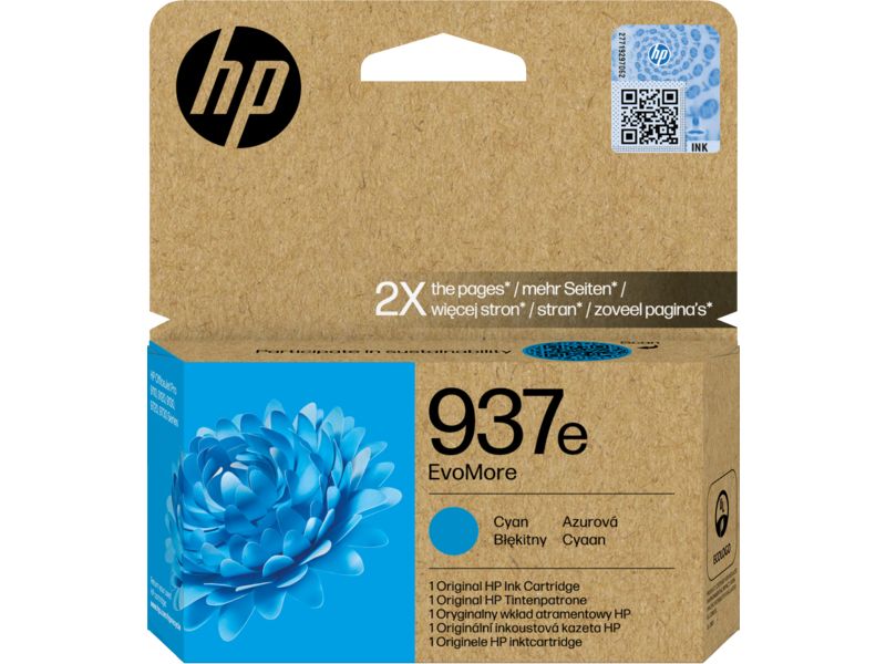 Cartus cerneala HP 4S6W6NE ,Albastru ,1650 pagini ,Original (937E)