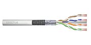 DIGITUS CAT 6 SF/UTP Twisted Pair Roh-Patchkabel, 100m,grau