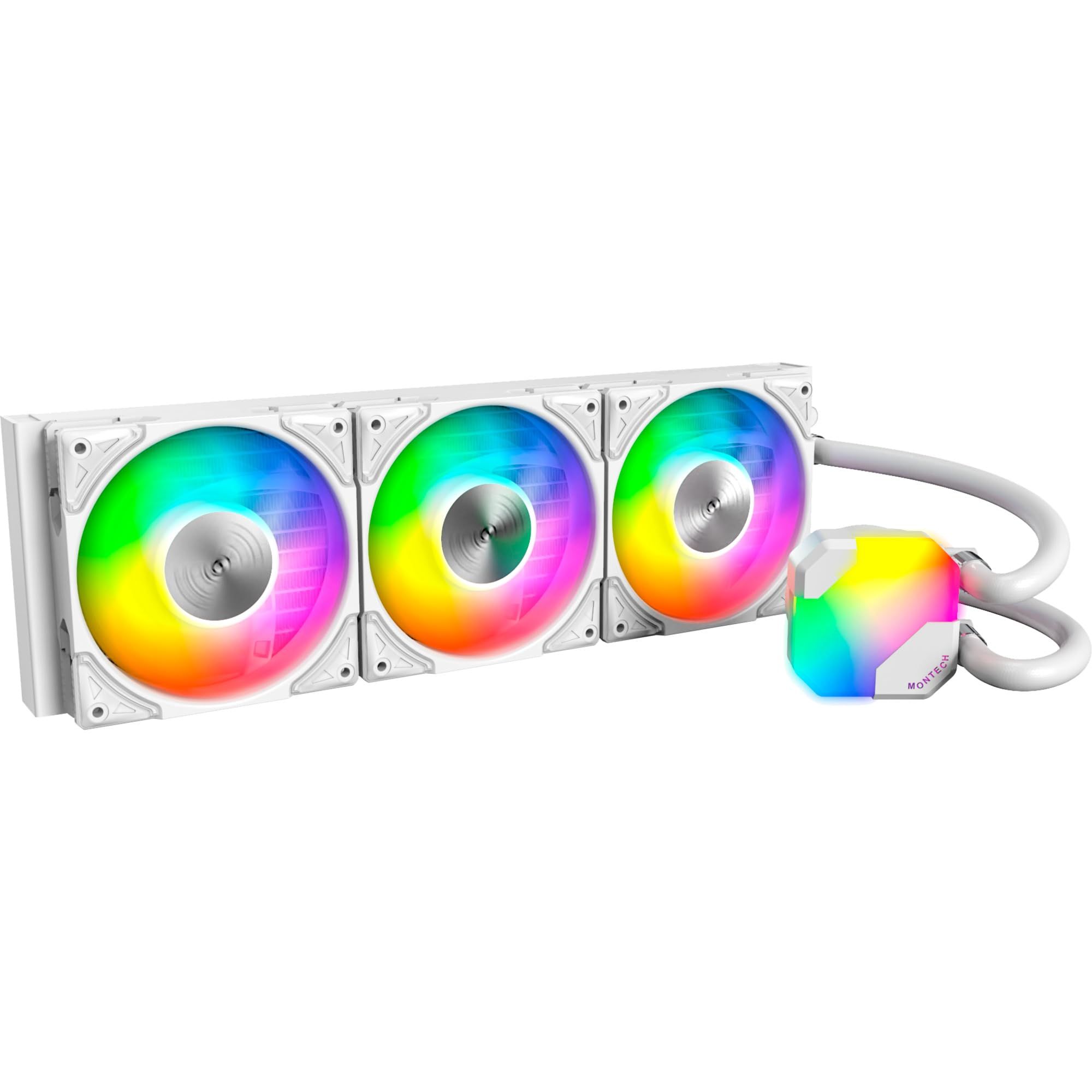 Montech Hyper Flow ARGB AIO Water Cooler  white - 360 mm