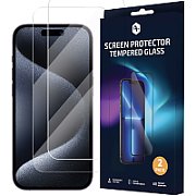 Husa Iphone 16 Pro Spacer, grosime 1.5mm, material flexibil TPU, negru  SPPC-AP-IP16P-TPU