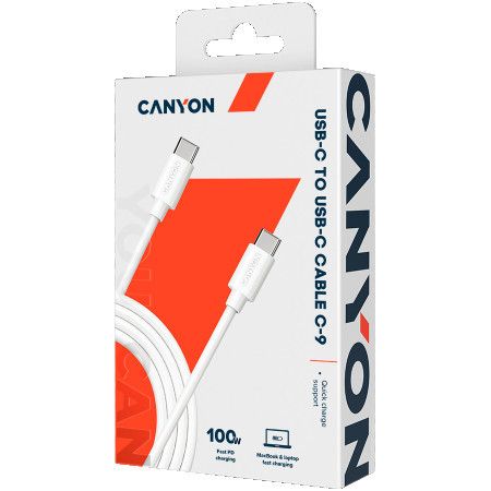 CANYON cable CC60SC C-C 60W 1.2m Black