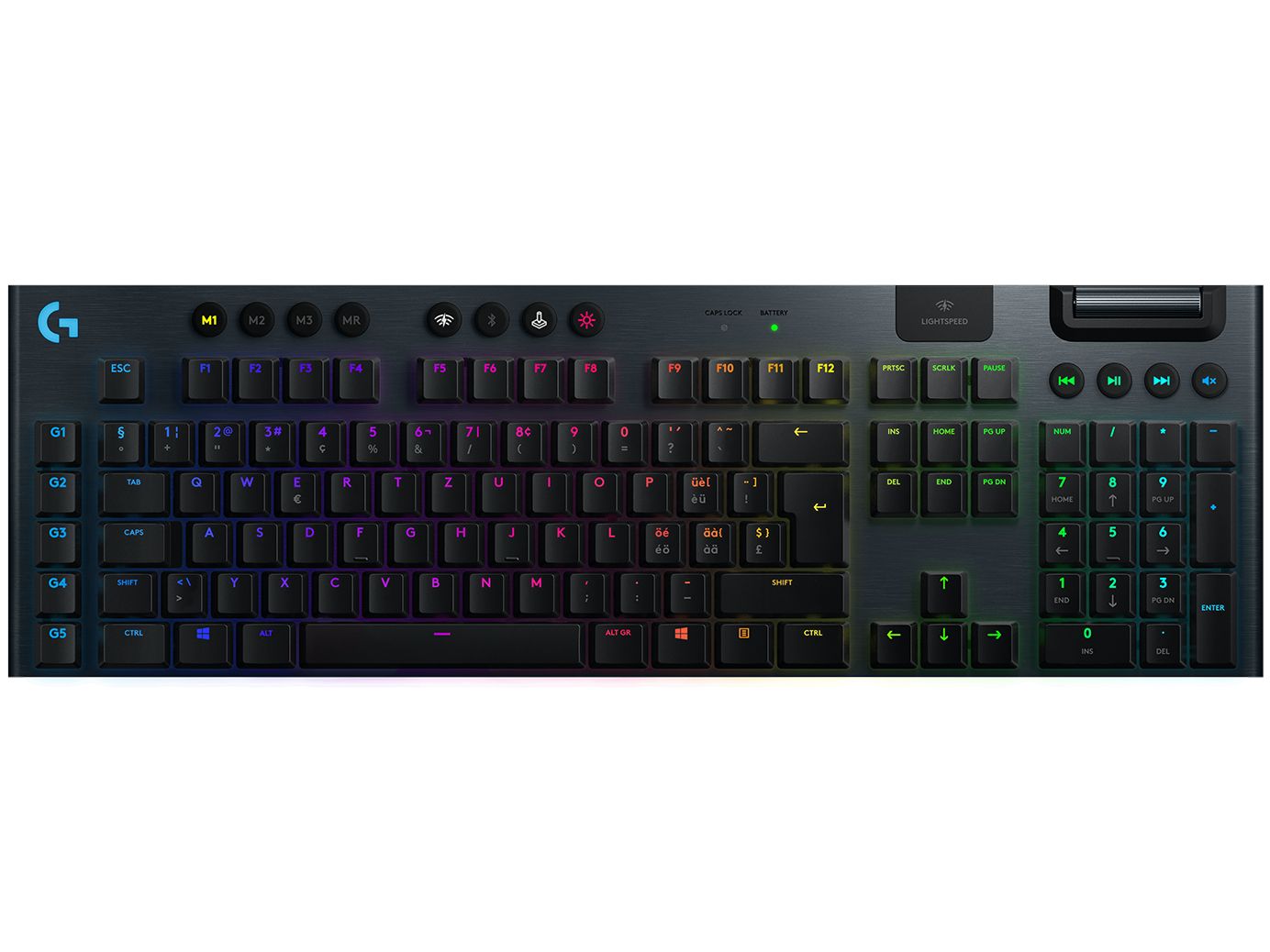 G915 X LIGHTSPEED/WRLS G KB -BLACK-DEU-EMEA28I-935