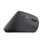 Mouse ergonomic fara fir Trust Bayo II, rezolutie maxima 2400 DPI, 6 butoane, interfata USB-C,  2.4GHz, negru