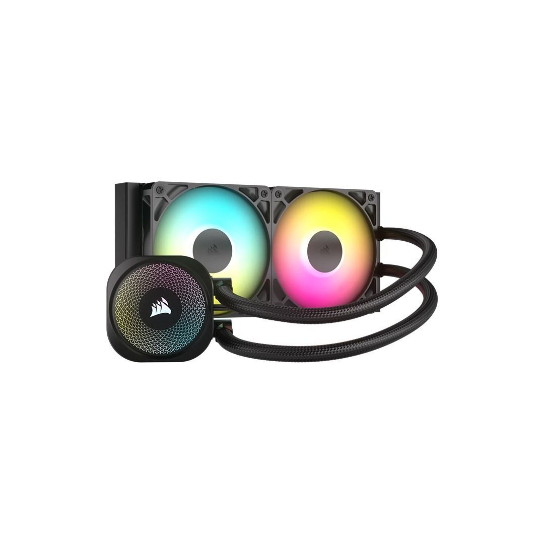 Corsair NAUTILUS 240 RS ARGB Liquid Processor Air cooler Black 1 pc(s)