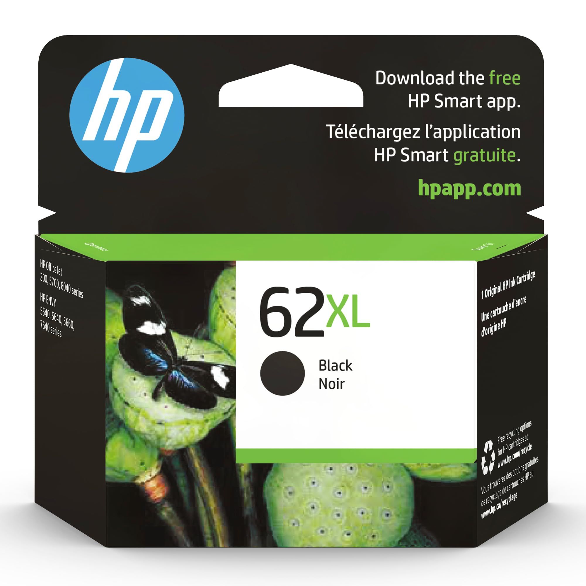 Cartus cerneala HP 6912659 ,Negru ,12 ml ,Original (62XL)