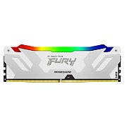 Memorie Kingston FURY Renegade 24 GB DDR5 CUDIMM 8400 MHz CL40, XMP 3.0, Alb-argintiu, RGB