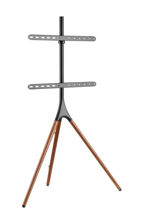 Tripod elegant tip șevalet pentru TV 45 -65  Blackmount FS12-46F, max.32kg, negru-nuc