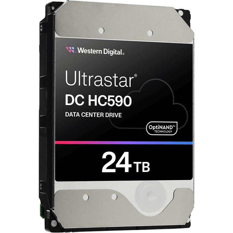 HDD server Western Digital Ultrastar DC HC590 24 TB 3.5 inch SAS 12G 7200 rpm 512 MB 512e