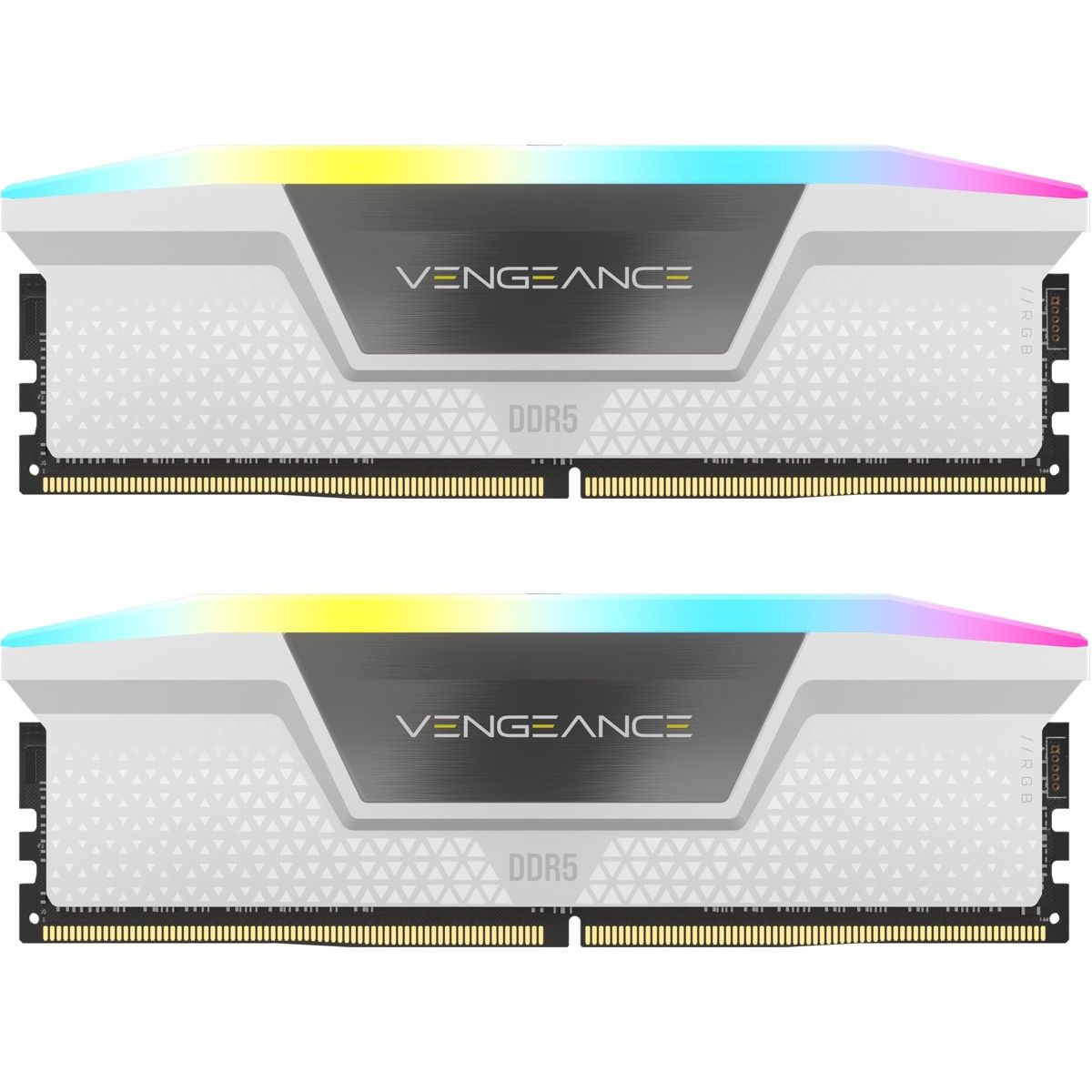 Memorie Corsair Vengeance 32 GB DDR5 6000 MHz CL36, kit 2 x 16 GB, XMP 3.0 / EXPO, Alb, RGB