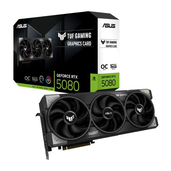 Placa video ASUS GeForce RTX 5080 TUF Gaming OC 16 GB GDDR7 256 bit