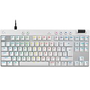 LOGITECH G PRO X TKL RAPID Gaming Keyboard - WHITE - US INT'L - USB - EMEA28i-935 - LINEAR