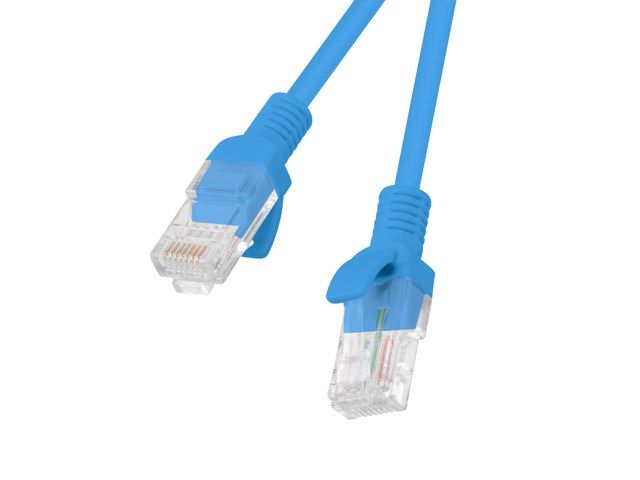 Patch cord Lanberg  RJ45, 1.5 m, albastru