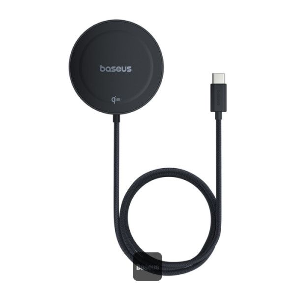 INCARCATOR wireless Baseus  Mini4 Qi2, magnetic, 15W, negru  P10273300121-01  (include TV 0.18lei) - 6932172658427