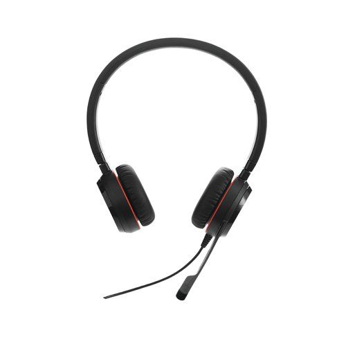 JABRA EVOLVE 20 SE STEREO MS/USB C/A ADAPTER LEATHER