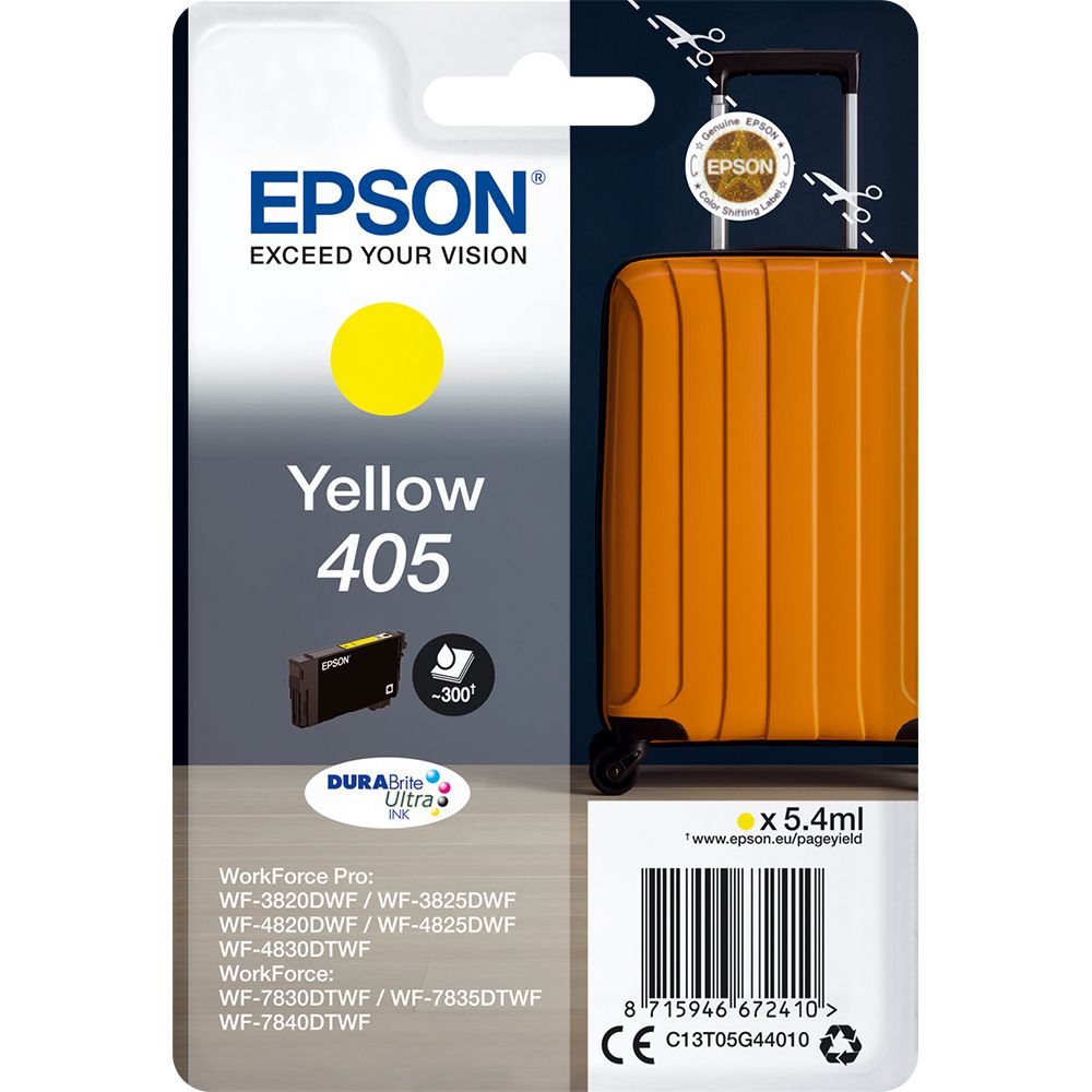 Cartus cerneala Epson C13T05G44010 ,Galben ,350 pagini ,Original (405)