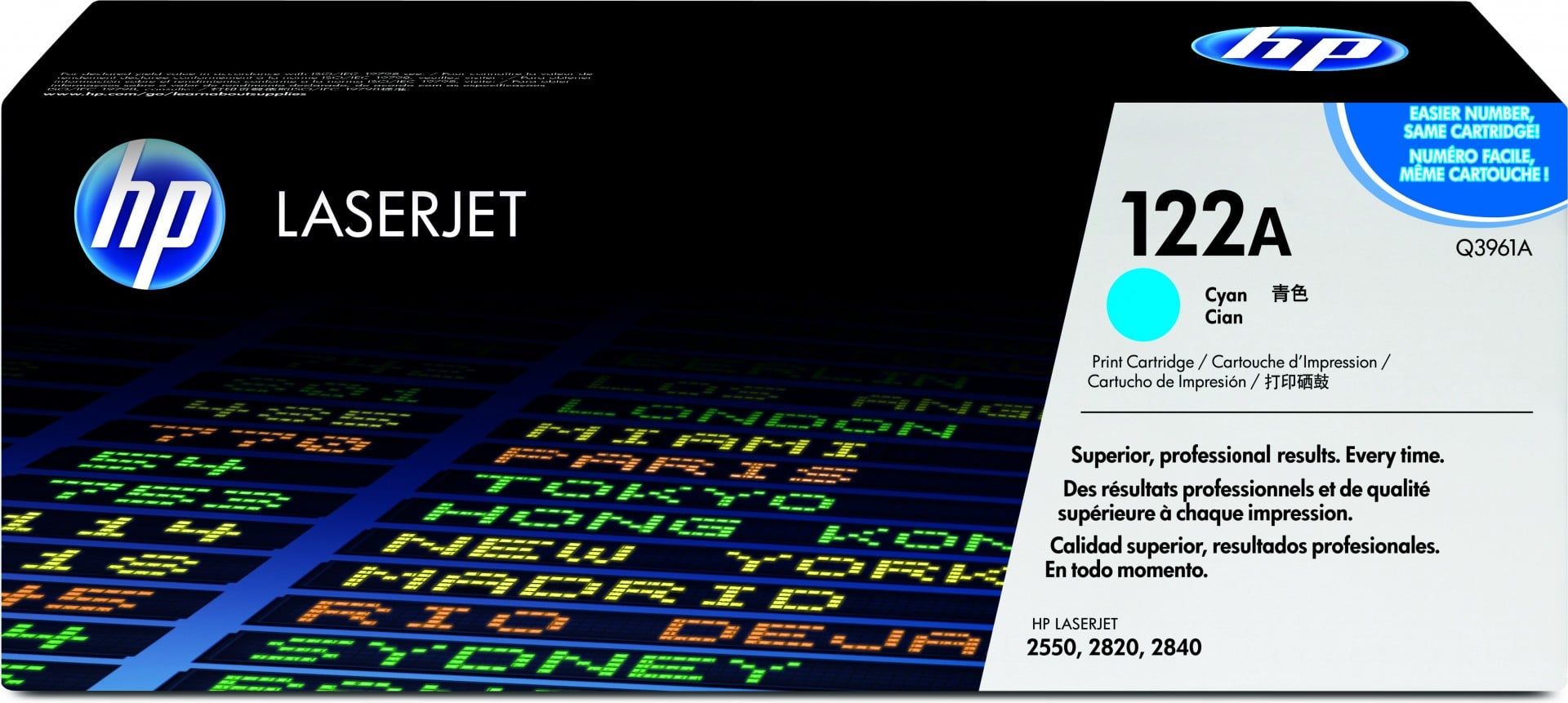 HP Cartridge No 122A HP122A HP 122A Cyan (Q3961A)