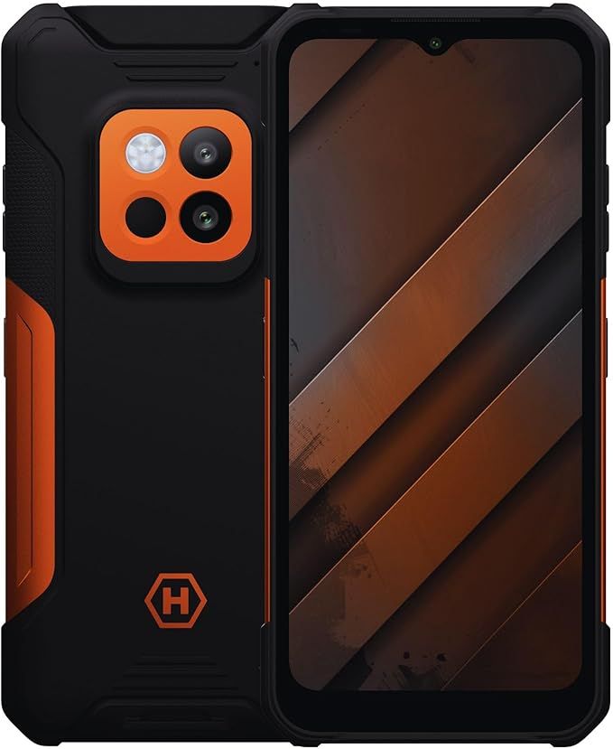 HAMMER Construction 2 Thermal 5G Military Edition 16.7 cm (6.58 ) Dual SIM Android 14 USB Type-C 8 GB 256 GB 6500 mAh Black  Green