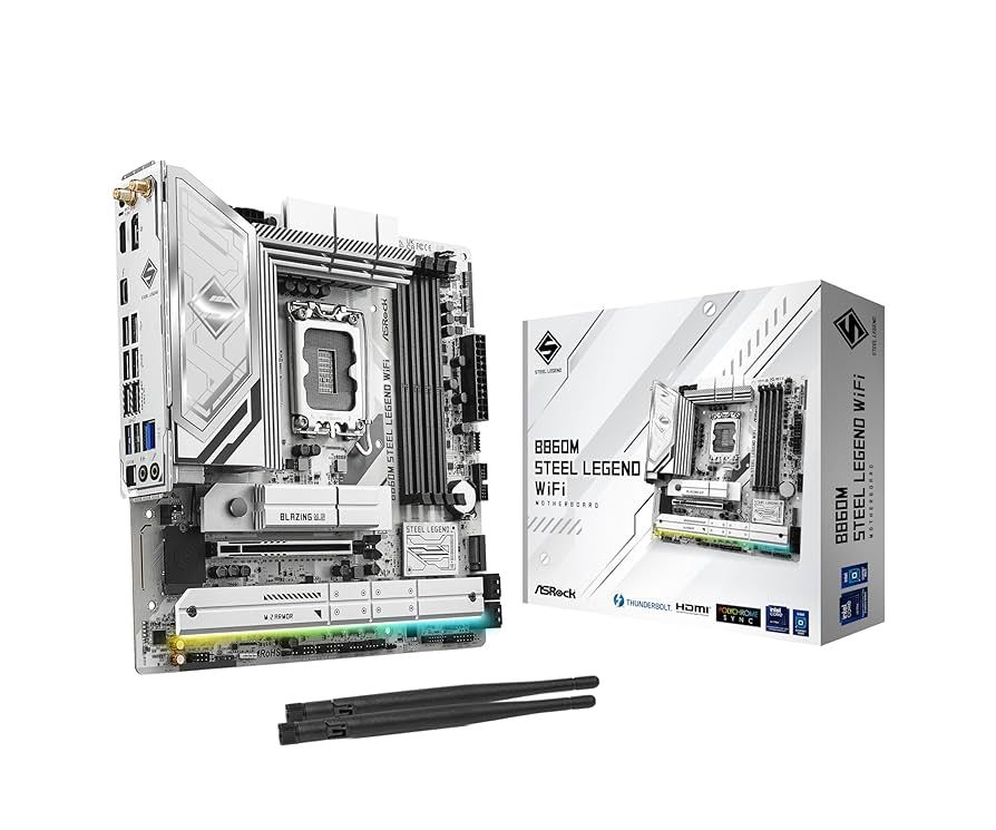 ASRock B860M Steel Legend WiFi motherboard
