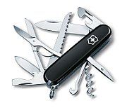 Victorinox Huntsman Swiss Army Knife black Schwarz V-1 37 V1 37 Victorinox37 Victorinox 37 13 3 Victorinox3 Victorinox 3 (1.3713.3)