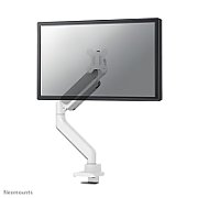 Brat monitor Neomounts DS70-450WH1 pentru display-uri cu diagonale 17 -42 , sistem de prindere VESA 75x75~100x100, greutate maxima suportata 15kg, full motion, tilt +45°, swivel 90°, rotate 180° gas spring culoare alb. Garantie 5 ani