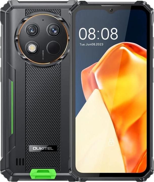 Oukitel WP28E 4/64 10600mAh DS smartphone. Green without charger