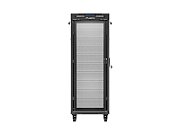 FLOOR-STANDING RACK CABINET 19  32U 600X800 BLACK PERFORATED LCD DOOR LANBERG (FLAT PACK)
