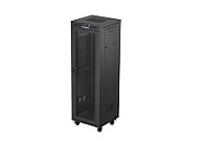 19  freestanding rack cabinet 37U 600X600 black perforated door LCD LANBERG (flat pack)