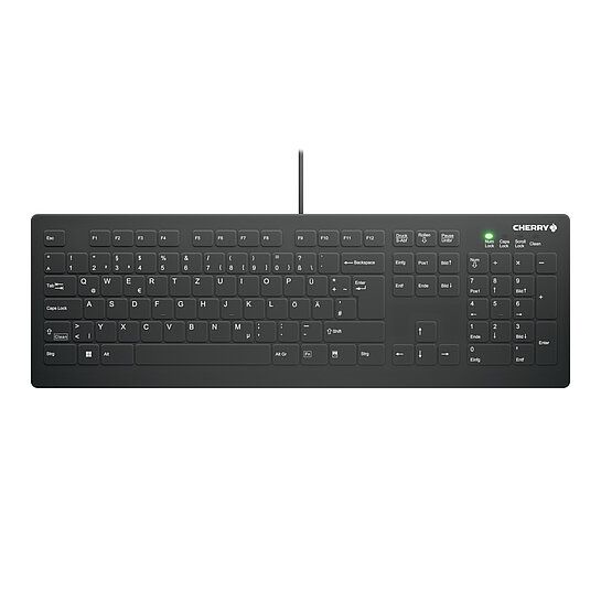 CHERRY Keyboard AK-C8112 Medical corded [DE] white kabelgebunden
