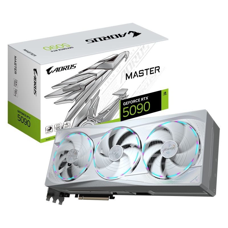 Placa video GIGABYTE GeForce RTX 5090 AORUS MASTER ICE 32 GB GDDR7 512 bit