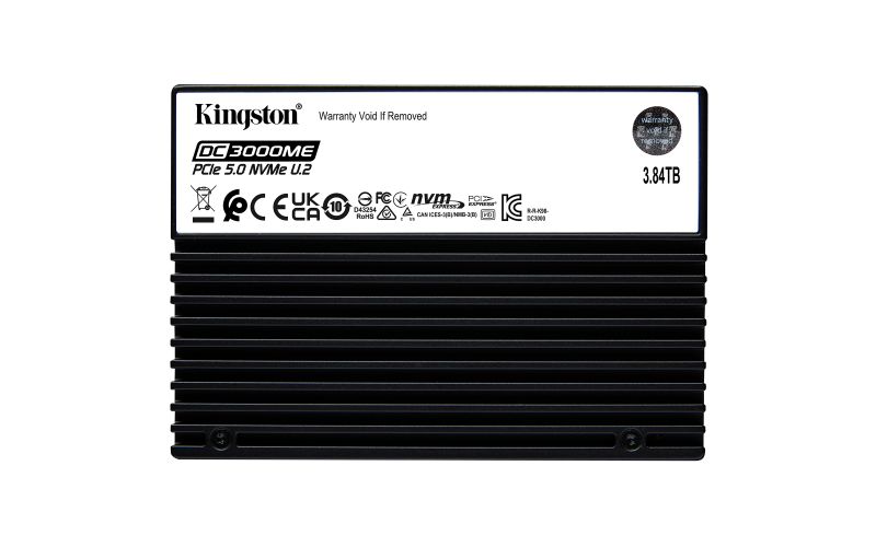SSD server Kingston DC3000ME 3.84 TB, 2.5 inch, PCIe 5.0 U.2, 3D eTLC, 1.0 DWPD