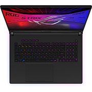 Laptop ASUS ROG Strix SCAR 18 G835LW-SA058, 18 inch 2560 x 1600, Intel Core Ultra 9 275HX (24 C / 24 T, 2.1 GHz - 5.4 GHz, 36 MB cache, N/A), 32 GB DDR5, 2 TB SSD, Nvidia GeForce RTX 5080, Fara sistem de operare, Tastatura US, Negru