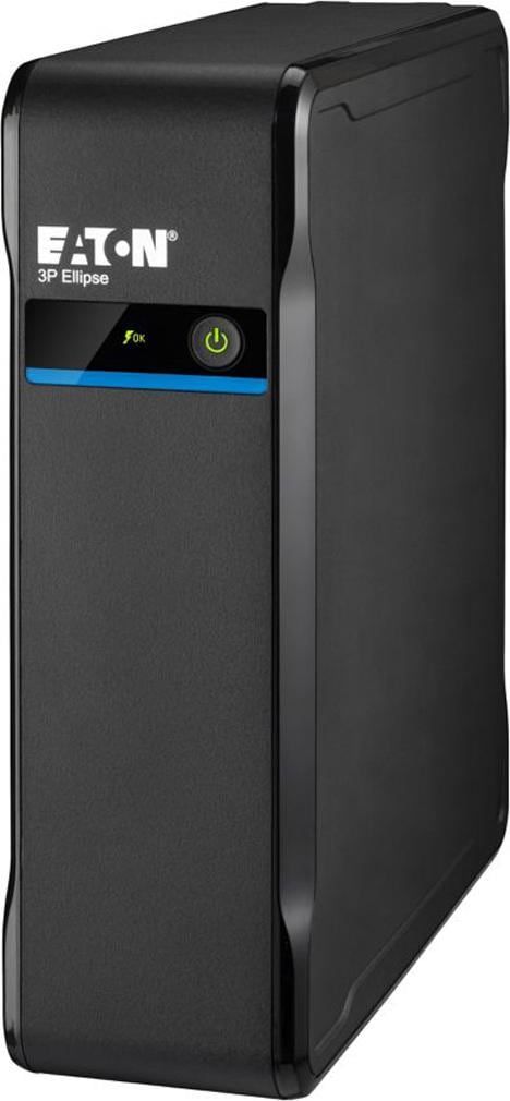 UPS Eaton 3P900UD, 900 VA, 540 W, offline, 4x Schuko, 1x C14, 1x USB, 12 V / 9 Ah Sealed Lead-acid, LED, Tower, Negru