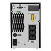 UPS APC SRV1KI-E, 3 kVA, 2700 W, on-line double-conversion, 3x C13, 1x C14, 1x USB, 72 V Sealed Lead-acid, LCD, Tower, Negru
