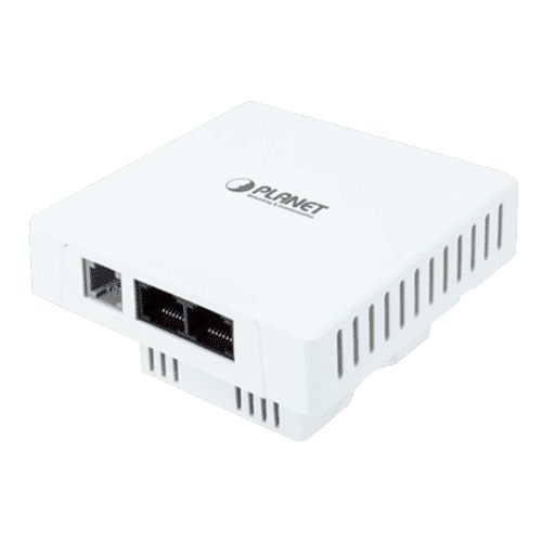 PLANET 1200Mbps 802.11ac Wave 2 Dual Band In-wall Wireless Access 1200 Mbit/s Alb Power over Ethernet (PoE) Suport