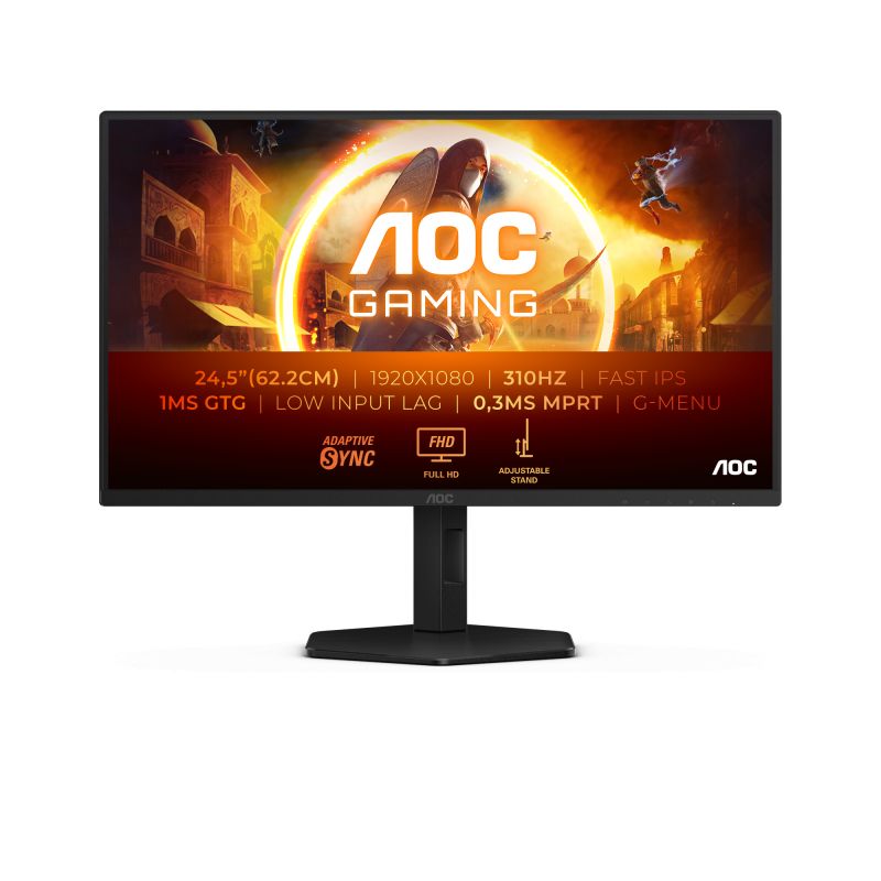 Monitor 24.5 inch AOC 25G4SXU 1920 x 1080, 310 Hz