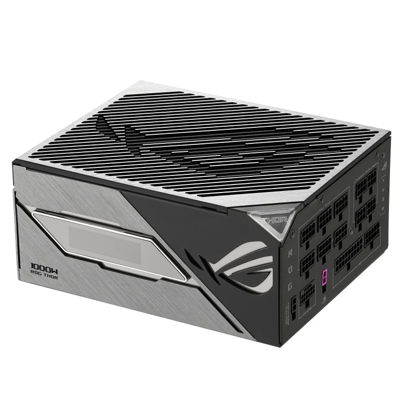 Sursa ASUS ROG THOR PLATINUM III 1000W 80 Plus Platinum, Active PFC, ATX 3.1, protectii OPP/OVP/UVP/SCP/OCP/OTP, ARGB AURA SYNC