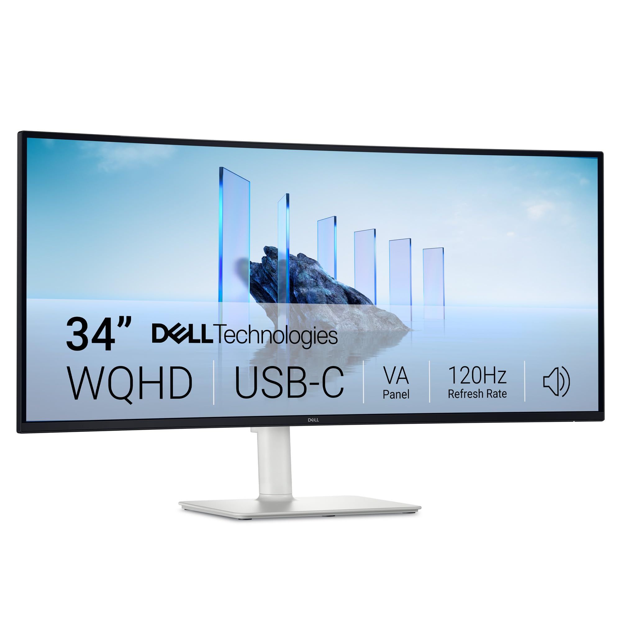 Monitor 34 inch Dell S3425DW 3440 x 1440, 120 Hz