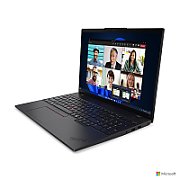 Laptop Lenovo ThinkPad L16 Gen 1 21L30036RI, 16 inch 1920 x 1200, Intel Core Ultra 7 155U (12 C / 14 T, 1.7 GHz - 4.8 GHz, 12 MB cache, 28 W), 16 GB DDR5, 512 GB SSD, Intel Graphics, Fara sistem de operare, Tastatura English, Negru