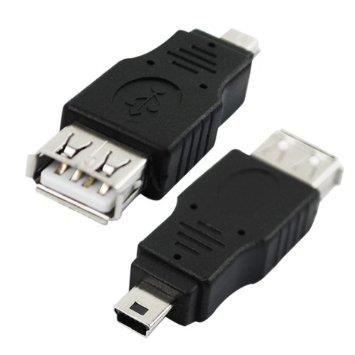 OTG adapter for cash registers USB 2.0 A female to 5 pin mini B male, miniUSB
Packaging: bulk 1 pc.