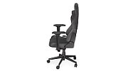 Scrim BK, Piele/Textil, Suport lombar Memory Foam, Negru